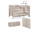 Ліжко-манеж з пеленатором Joy 2, Kinderkraft (beige), 00-00305258 - изображение 1