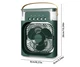 Міні кондиціонер Air Cooler Fan 4в1, портативний, USB зволожувач та нічник з LED підсвічуванням - зображення 1