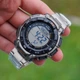 Годинник Casio Protrek PRG-340T-7CR Triple Sensor Touch Solar COMPAS 100M TITANIUM - зображення 2