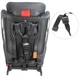 Детское кресло XOMAX LM238 с Isofix I 9-36 кг, 15 месяцев – 12 лет, группа 1/2/3 серый Германия - изображение 7