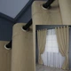 Комплект штор на люверсах VR-Textil Мікровелюр SPARTA № 1196ш 150х270 см 2 шт Бежевий (37-0120) - зображення 1
