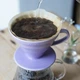 Пуровер Воронка HARIO V60 02 для заваривания кофе на 1-4 чашки керамический фиолетовый VDC-02-PUH-EX - изображение 2
