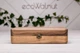 Органайзер подставка на 6 ячеек для хранения часов EcoWalnut Цельная шкатулка для 6 часов с деревянной крышкой - изображение 2
