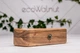 Уникальная коробочка для хранения часов с логотипом EcoWalnut Цельная шкатулка для 3 часов со стеклянной крышкой - изображение 5
