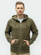 Bluza męska rozpinana streetwear z kapturem Timberland TB0A2BNB M Khaki (194116666448) - obraz 1