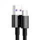 Кабель Baseus Superior Series Fast Charging Data Cable USB to Type-C 66W 1m Black - изображение 5