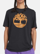 T-shirt męski bawełniany Timberland TB0A2C2R M Czarny (195441718697) - obraz 1