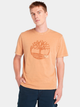 T-shirt męski bawełniany Timberland TB0A5UEK M Beżowy (194903977276) - obraz 1