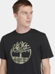 T-shirt męski bawełniany Timberland TB0A5UP3 S Czarny (194902996780) - obraz 4