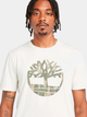 T-shirt męski bawełniany Timberland TB0A5UP3 M Biały (194902996667) - obraz 4