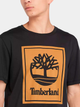 T-shirt męski bawełniany Timberland TB0A5WQQ XL Czarny (194902955923) - obraz 4