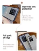 Чехол с блестками и защитой камеры для Xiaomi Redmi Note 12 Pro 5G Бирюзовый - изображение 2