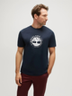 T-shirt męski Timberland TB0A65XS M Granatowy (196247706307) - obraz 1