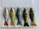 Воблер SwimBait (свімбейт) 10см, 15г, (5 шт у пластиковому боксі) - зображення 1