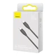 Кабель Baseus Jelly Liquid Silica Gel Fast Charging Data Cable Type-C to Type-C 100W 1.2m Black - зображення 3
