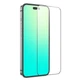 Защитное стекло Hoco Flash attach full screen silk screen HD tempered glass for iP14 Pro(G1) Black - изображение 1