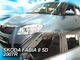 Дефлектори вікон (вітровики) HEKO для Skoda Fabia II 2007 -2014 5D вставні 4 шт Combi - зображення 7