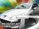 Дефлектори вікон (вітровики) HEKO для Peugeot 407 2004-2011 5D (+ОТ) Combi - зображення 7