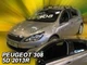 Дефлекторы окон (ветровики) HEKO для Peugeot 308 II 2013-2021 HTB 5D вставные 4 шт - изображение 7