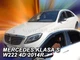 Дефлекторы окон (ветровики) HEKO для Mercedes S-class W-222 2013+ 4D вставные 4 шт - изображение 7