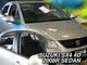 Дефлекторы окон (ветровики) HEKO для Suzuki SX4 2006+ 4D вставные 4 шт Sedan - изображение 7