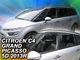 Дефлекторы окон (ветровики) HEKO для Citroen C4 Grand Picasso 2013+ 5D вставные 4 шт MK2 - изображение 7