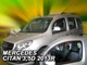 Дефлекторы окон (ветровики) HEKO для Mercedes Citan I 2012-2021 W-415 3/5D вставные 4 шт (+OT) 5D - изображение 7