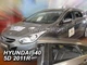 Дефлекторы окон (ветровики) HEKO для Hyundai i40 2011+ 5D вставные 4 шт Combi - изображение 7