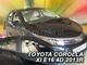 Дефлекторы окон (ветровики) HEKO для Toyota Corolla 2013-2018 4D вставные 4 шт Sedan - изображение 7