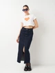 Футболка хлопковая женская Converse Colorful Heart Tee White 10026369-102 L Белая (194434899634) - изображение 2