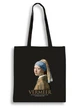 Екошопер BookOpt BK4074 VERMEER "Дівчина з перловою сережкою" чорний - изображение 2