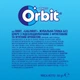 Упаковка жувальної гумки Orbit Bottle Bubblemint 64 г x 6 шт (4009900538176) - зображення 5