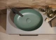 Раковина CERSANIT Larga 50x38 K677-054 зелена матова - зображення 2