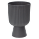 Горшок для цветов Form-Plastic Keli Мика Петит 1,7 л 14 см, Цвет Антрацит - изображение 1
