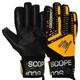 Перчатки вратарские GK-4321 SOCCERMAX (PVC, PL, р-р 9, цвет оранжевый-черный) - изображение 1