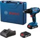 Акумуляторний ударний шурупокрут Bosch Professional GSB 183-LI 2 акб, з/п 2.0 Ah, кейс (06019K9100) - зображення 1