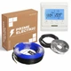 Теплый пол Prime Electric 15м²-18,8м²/ 3000Вт (150м) нагревательный кабель под плитку 20Вт/м с программируемым терморегулятором белым - изображение 1