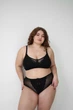 Бюстгальтер для годування AMO'D'AMO "Mery lace black" 100E Чорний - зображення 9