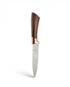 Набір кухонних ножів на підставці Edenberg EB 5111 6 предметів із нержавіючої сталі з коричневою колодою - зображення 8