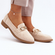 Loafersy damskie Misal 39 Beżowe (5905677080742) - obraz 5