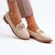 Loafersy damskie Misal 39 Beżowe (5905677080742) - obraz 8