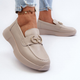 Loafersy damskie S.Barski LR490 37 Beżowe (5905677196719) - obraz 5