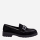 Loafersy damskie S.Barski HY3350A 37 Czarne (5905677148398) - obraz 1