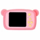 Цифровой детский фотоаппарат Teddy GM-24 мишка Smart Kids Camera Розовый - изображение 3