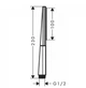 Лійка для ручного душу Hansgrohe Rainfinity (26866000) - зображення 2