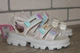 Босоножки с голографическими вставками Lilin shoes L202-6 35 (22,5 см) белые - изображение 4