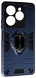 Чехол с кольцом Transformer на Infinix Hot 40 (dark blue) - изображение 1