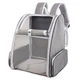 Рюкзак-переноска для кошек и собак 41х28х35 CosmoPet CP-42 Gray - изображение 1