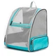 Рюкзак-перенесення для котів та собак 41х28х35 CosmoPet CP-42 Light Blue - зображення 1