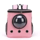 Рюкзак для переноски кошек и собак CosmoPet CP-04 с иллюминатором 36 х 29 х 25 см Розовый - изображение 1